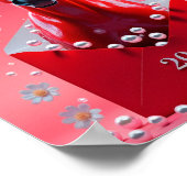 Chinesisches neues Jahr 2026 Poster (Ecke)