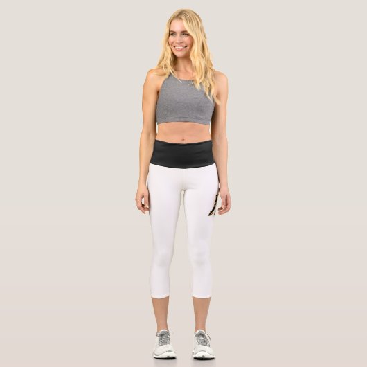 Chinesisches Neues Jahr des Tiger 2022 - Chinesisc Capri Leggings (Vorderseite)