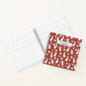 Chinesisches Neues Jahr-Kaninchenmuster Notizblock (Innenseite)