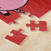 Chinesisches neues Mondjahr des Schwein-roten Puzzle (Seite)