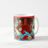 Chinesisches neues Year-2013-year der Schlange Kaffeetasse (VorderseiteRechts)