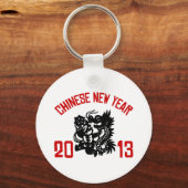 Chinesisches Neujahr 2013 Schlüsselanhänger (Vorderseite)