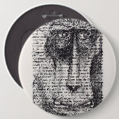 Chinesisches Neujahr 2016 - Chinas Astrologie Button (Vorne & Hinten)