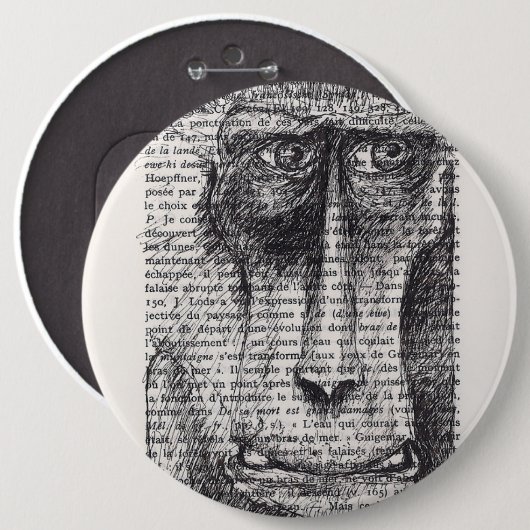 Chinesisches Neujahr 2016 - Chinas Astrologie Button (Vorne & Hinten)