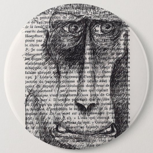 Chinesisches Neujahr 2016 - Chinas Astrologie Button (Vorderseite)