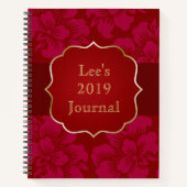 Chinesisches Neujahr 2019 Notizblock (Vorderseite)