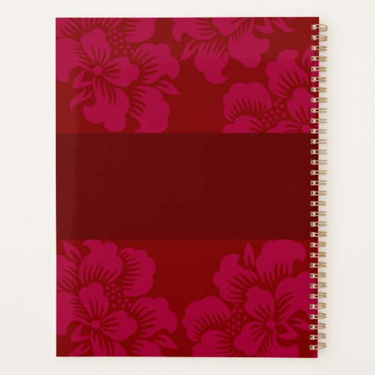 Chinesisches Neujahr 2019 Planer (Rückseite)