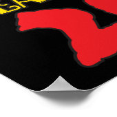 Chinesisches Neujahr 2021 - Jahr des OX Poster (Ecke)