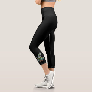 Chinesisches Neujahr 2022 - Weißer Tiger Capri Leggings