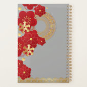 Chinesisches Neujahr 2023 Blume der Kaninchenplump Planer (Rückseite)