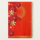 Chinesisches Neujahr 2023 Blume der Kaninchenplump Planer (Rückseite)