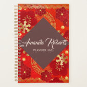 Chinesisches Neujahr 2023 Blume der Kaninchenplump Planer (Vorderseite)