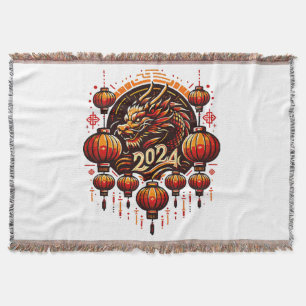 Chinesisches Neujahr 2024 Decke
