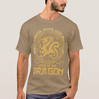 Chinesisches Neujahr 2024 Drache Glückliches Chine T-Shirt