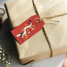 Chinesisches Neujahr 2024 Jahr des Drachen Geschenkanhänger