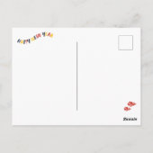 Chinesisches Neujahr 2024 Jahr des Drachen Postkarte (Rückseite)