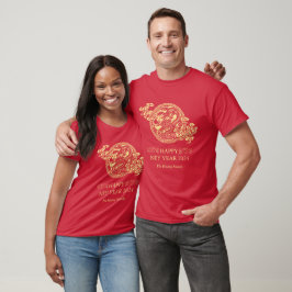 Chinesisches Neujahr 2024, Jahr des Drachen Red Ho T-Shirt