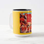 Chinesisches Neujahr 2025 Bestes Zweifarbige Tasse (Vorderseite Links)