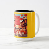 Chinesisches Neujahr 2025 Bestes Zweifarbige Tasse (VorderseiteRechts)