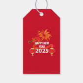 Chinesisches Neujahr 2025 Schlange Chinesisches Ne Geschenkanhänger (Vorderseite)