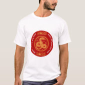 Chinesisches Neujahr 2025, Schlangenjahr T-Shirt (Vorderseite)