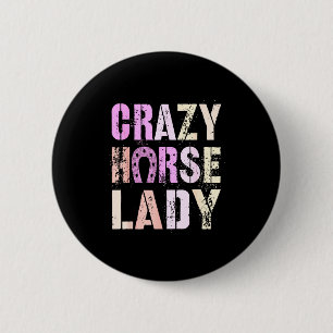Chinesisches Neujahr 2026 Crazy Horse Lady Powered Button