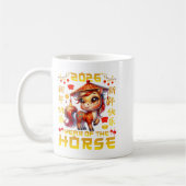 Chinesisches Neujahr 2026 Jahr des Pferdes 2026 Kaffeetasse (Links)