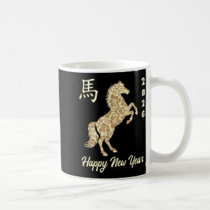Chinesisches Neujahr 2026 Jahr des Pferdes Kaffeetasse