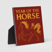 Chinesisches Neujahr 2026 Pferd im Zodiak
