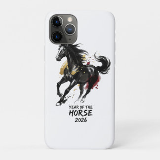 Chinesisches Neujahr 2026 Pferd Kunst Case-Mate iPhone Hülle