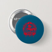 Chinesisches Neujahr 2026 Pferd Kunstwerk Button (Vorne & Hinten)
