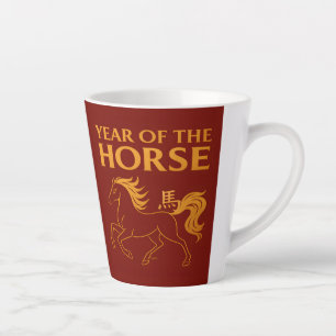 Chinesisches Neujahr 2026 Pferd Milchtasse