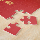 Chinesisches Neujahr 2026 Pferd Neujahrsfeier Puzzle (Seite)