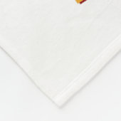 Chinesisches Neujahr 2026 - Pferdejahr Fleecedecke (Ecke)