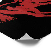 Chinesisches Neujahr 2026 - Pferdejahr Poster (Ecke)