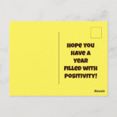 Chinesisches Neujahr der Holzschlange 2025 Postkarte (Rückseite)