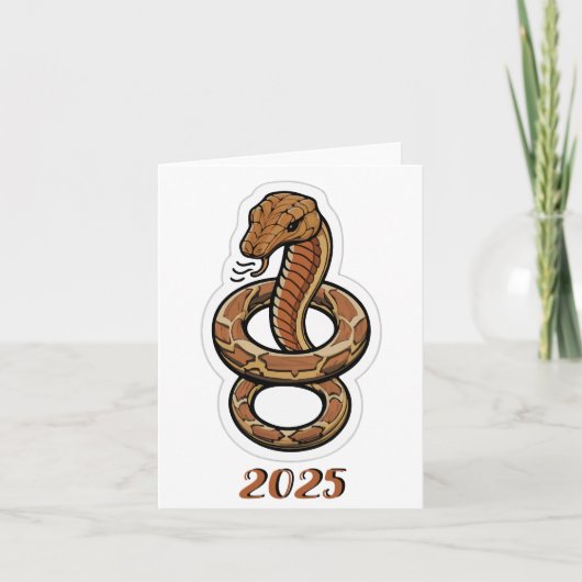 Chinesisches Neujahr der Schlange 2025 (Vorderseite)