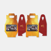 Chinesisches Neujahr der Schlange 2025 Holz GFB2 Geschenkschachtel (Ungefaltet)