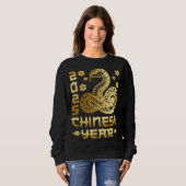 Chinesisches Neujahr der Schlange 2025 Sweatshirt (Vorne ganz)