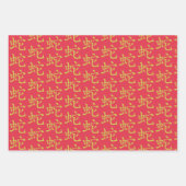 Chinesisches Neujahr der Schlange Geschenkpapier Set (Vorderseite 2)