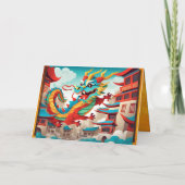 Chinesisches Neujahr des Drachen 2024 GC4 Karte (Rückseite)