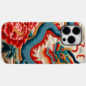 Chinesisches Neujahr des Drachen 2024 Stickerei Case-Mate iPhone Hülle (Rückseite (Horizontal))