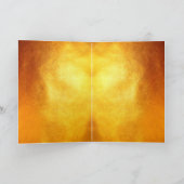 Chinesisches Neujahr des Drachen 2024 Wood GC02 Karte (Innenseite)