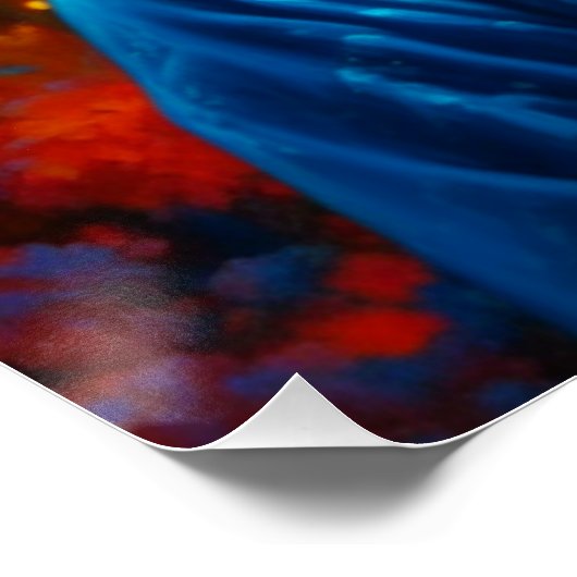 Chinesisches Neujahr des Drachen Poster (Ecke)