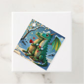 Chinesisches Neujahr des Drachenpaares Geschenkanhänger (Beispiel)