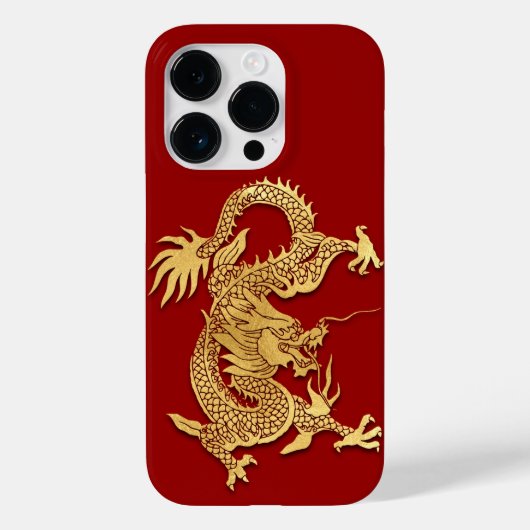 Chinesisches Neujahr des Drachens Zodiac Birthday Case-Mate iPhone Hülle (Rückseite)