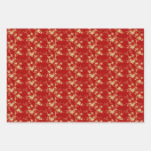 Chinesisches Neujahr des Kaninchens 2023 Geschenkpapier Set (Vorderseite)