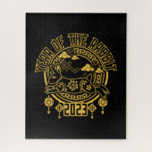 Chinesisches Neujahr des Kaninchens 2023 Puzzle (Vertikal)