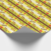 Chinesisches Neujahr des Ochs 2021 Geschenkpapier (Ecke)