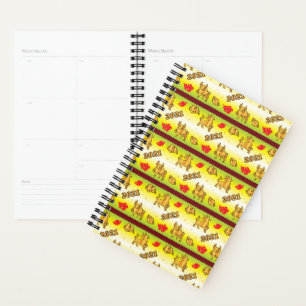 Chinesisches Neujahr des Ochs 2021 Planer